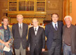 2008. Bologna, Accademia Filarmonica con D. Bertoldi, G. Leonhardt, L.T. Tagliavini, E. Darbellay
